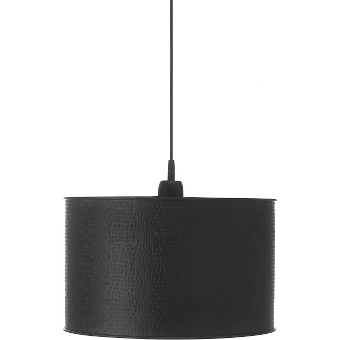 Czarna metalowa lampa wisząca Riley 40cm